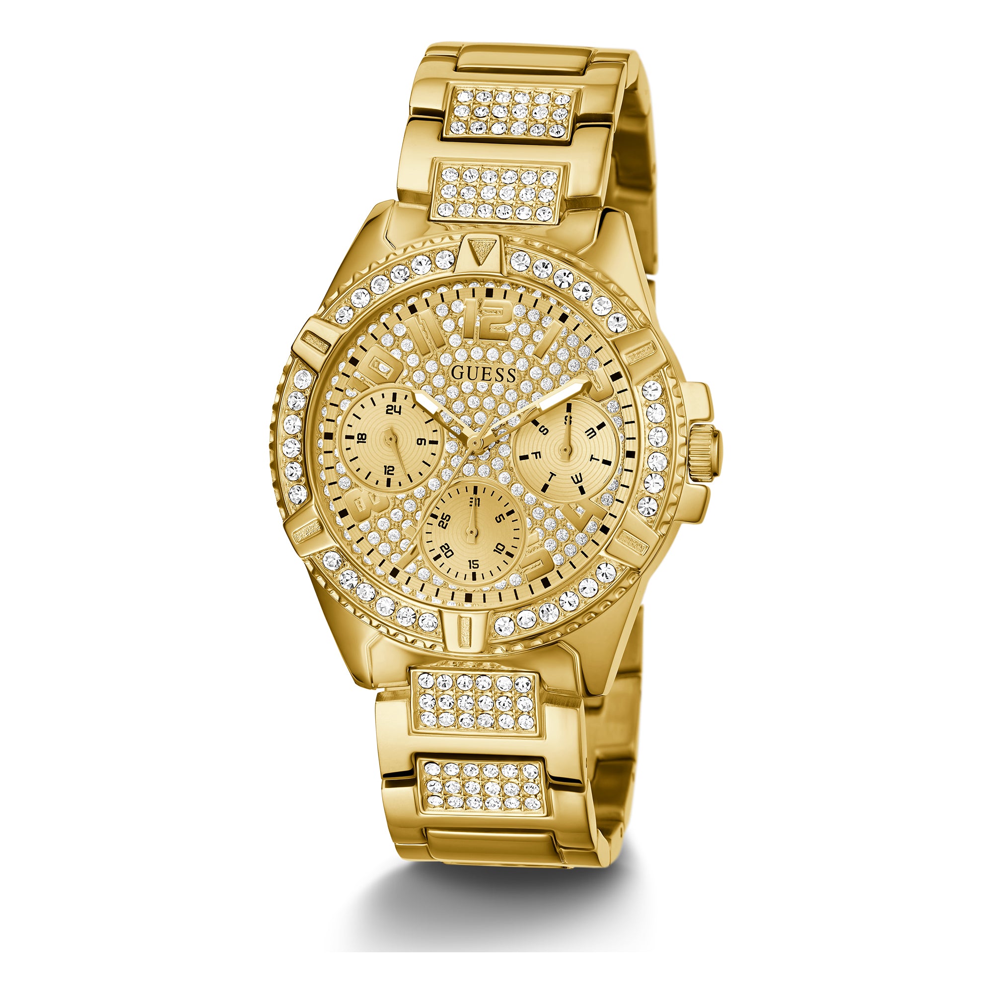 Mens gold clearance guess watch